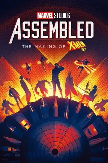 Plakat do filmu "Assembled: Za kulisami X-Men 