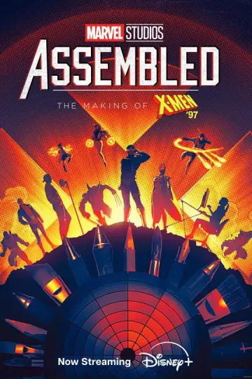 Plakat do filmu "Assembled: Za kulisami X-Men 