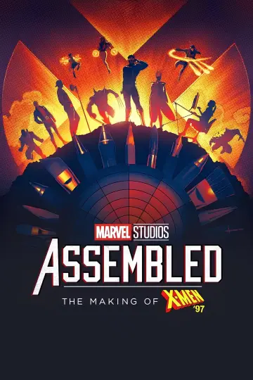 Plakat do filmu "Assembled: Za kulisami X-Men 
