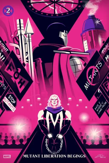 Plakat do filmu "Assembled: Za kulisami X-Men 