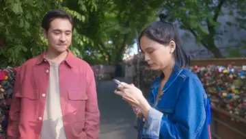 Zasłona do filmu "Cinta Tak Seindah Drama Korea" #738639