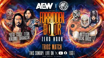 Zasłona do filmu "AEW x NJPW Present Forbidden Door 2024" #738571