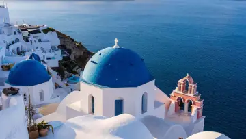 Zasłona do filmu "La historia volcánica de Santorini" #1090767