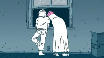 Zasłona do filmu "Fiz Amizade com um Fantasma" #468573