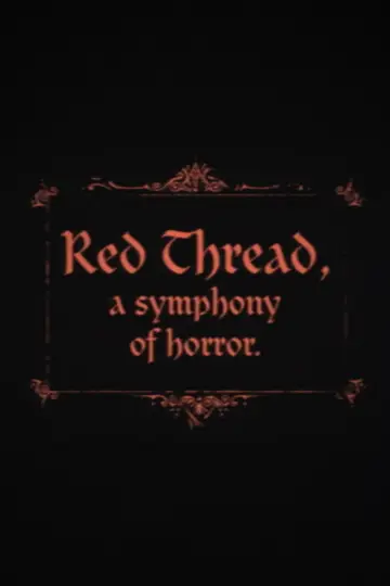 red thread. / new jerusalem. plakat