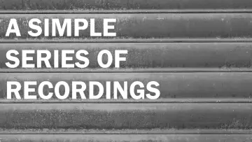 Zasłona do filmu "A Simple Series of Recordings" #464912