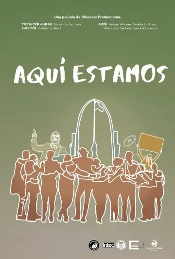 Plakat do filmu "Aquí estamos" #467890