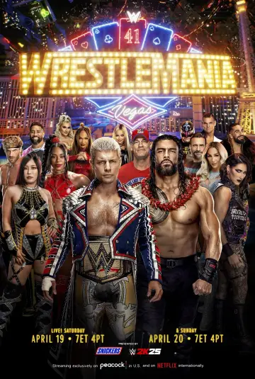 Plakat do filmu "WrestleMania 41: Saturday" #653141
