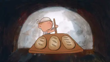 Zasłona do filmu "Pieczenie z Borysem" #1115795