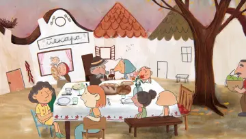 Zasłona do filmu "Pieczenie z Borysem" #1115798
