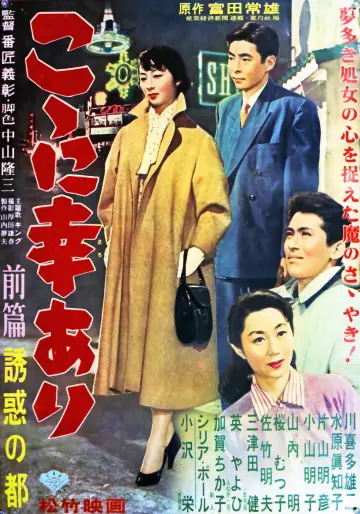 こゝに幸あり・前篇 誘惑の都 plakat
