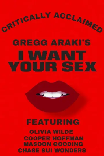 Plakat do filmu "I Want Your Sex" #1176125
