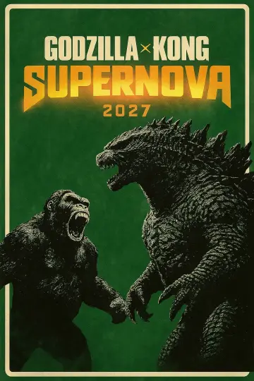 Plakat do filmu "Godzilla x Kong: Supernova" #783415