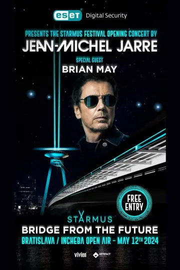 Plakat do filmu "Jean-Michel Jarre - Starmus: Bridge from the Future" #483176