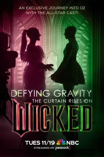 Plakat do filmu "Pokonać grawitację: Za kulisami filmu "Wicked"" #943301