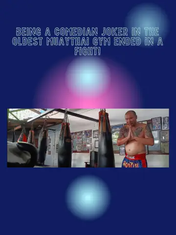 Plakat do filmu "Being a Comedian Joker in the Oldest Muaythai Gym ended in a Fight!" #1114953
