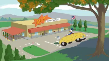 Zasłona do filmu "Kaczorze, zrób to sam!" #503389