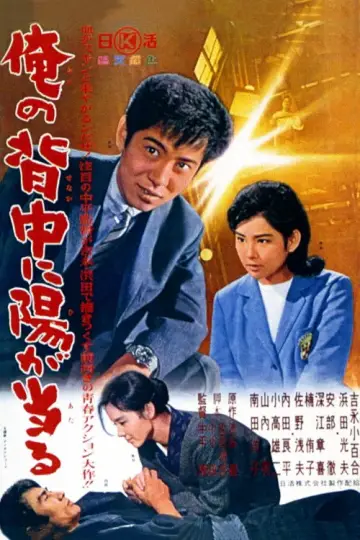 俺の背中に陽が当る plakat