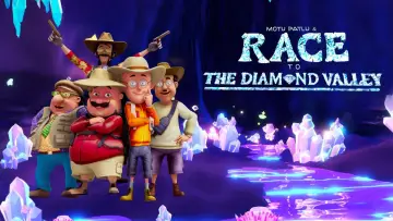 Zasłona do filmu "Motu Patlu & The Race to the Diamond Valley" #737843