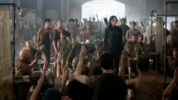 Zasłona do filmu "Igrzyska śmierci: Kosogłos. Część 1" #166764