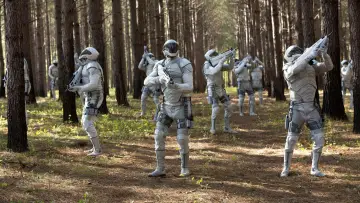 Zasłona do filmu "Igrzyska śmierci: Kosogłos. Część 1" #566696