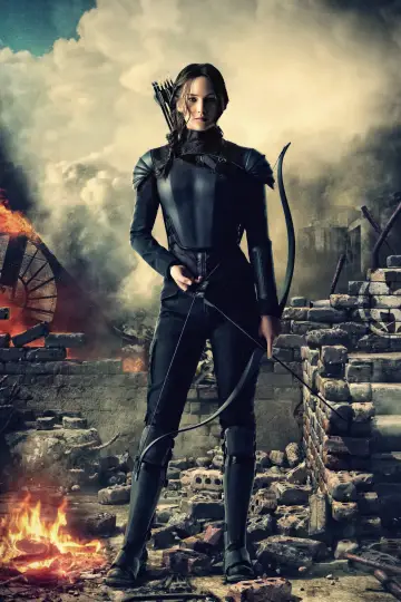 Plakat do filmu "Igrzyska śmierci: Kosogłos. Część 1" #566852