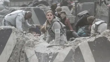 Zasłona do filmu "Igrzyska śmierci: Kosogłos. Część 2" #634193
