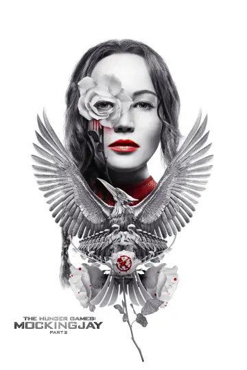 Plakat do filmu "Igrzyska śmierci: Kosogłos. Część 2" #634384