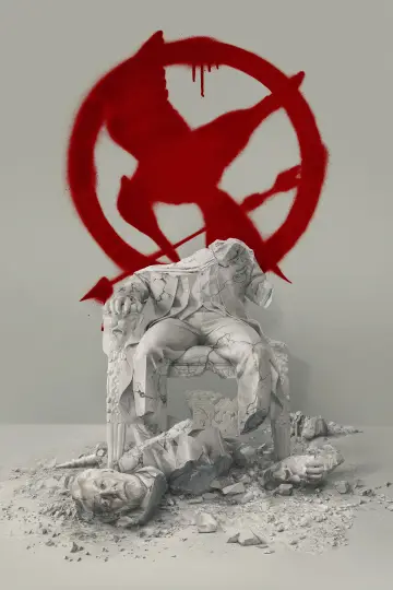 Plakat do filmu "Igrzyska śmierci: Kosogłos. Część 2" #634410