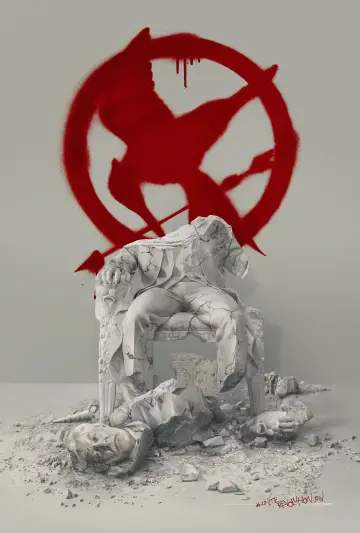 Plakat do filmu "Igrzyska śmierci: Kosogłos. Część 2" #7346