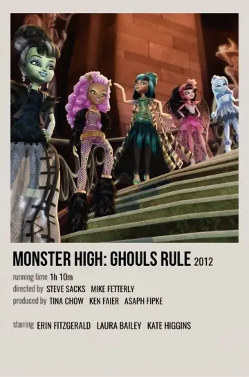 Plakat do filmu "Monster High: Upiorki rządzą" #469605