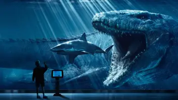 Zasłona do filmu "Jurassic World" #270883