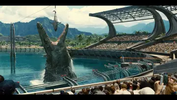 Zasłona do filmu "Jurassic World" #270889