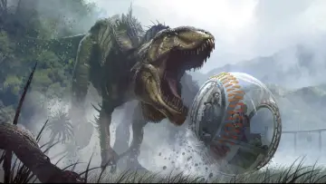 Zasłona do filmu "Jurassic World" #270891
