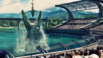 Zasłona do filmu "Jurassic World" #270892