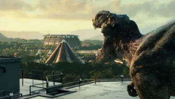 Zasłona do filmu "Jurassic World" #578664