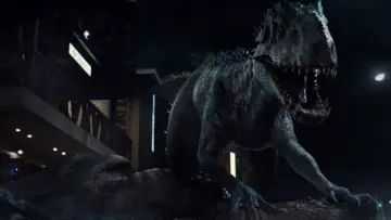 Zasłona do filmu "Jurassic World" #578698