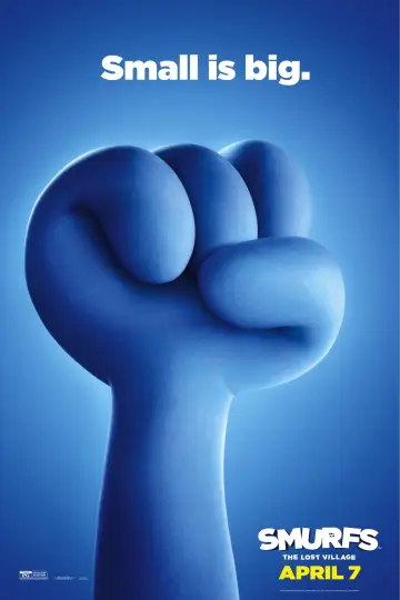 Plakat do filmu "Smerfy: Poszukiwacze zaginionej wioski" #34619