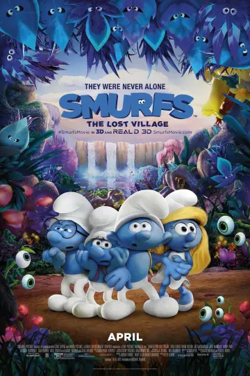 Plakat do filmu "Smerfy: Poszukiwacze zaginionej wioski" #717190