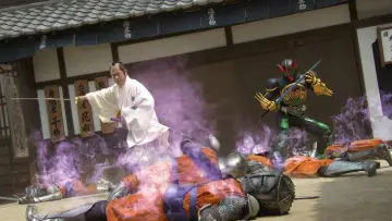 Zasłona do filmu "劇場版 仮面ライダーオーズ WONDERFUL 将軍と２１のコアメダル" #1141695