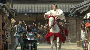 Zasłona do filmu "劇場版 仮面ライダーオーズ WONDERFUL 将軍と２１のコアメダル" #1141696
