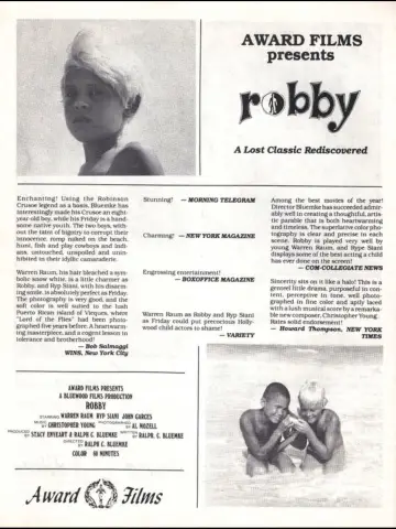 Plakat do filmu "Robby" #1580409