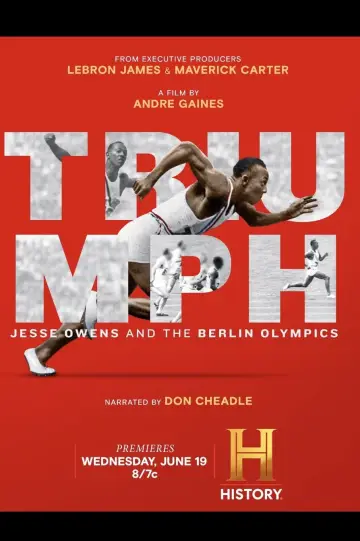Plakat do filmu "Triumph: Jesse Owens and the Berlin Olympics" #487951