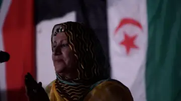 Zasłona do filmu "HAIYU: Rebel Singer Mariem Hassan and the Struggle for a Free Western Sahara" #491189