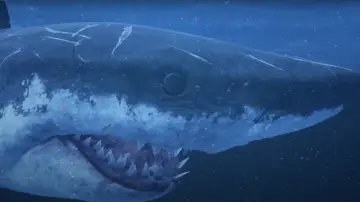 Zasłona do filmu "Mummy Shark" #982440