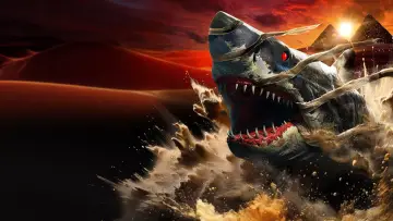 Zasłona do filmu "Mummy Shark" #982441