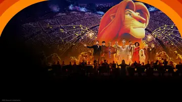 Zasłona do filmu "Król Lew w Hollywood Bowl" #703581