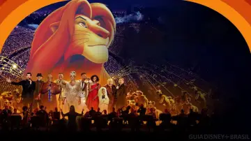 Zasłona do filmu "Król Lew w Hollywood Bowl" #703583