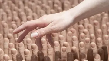 Zasłona do filmu "The Finger Rub Rug" #491342