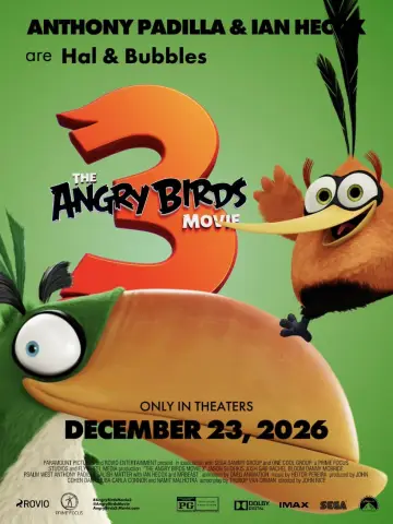 Plakat do filmu "Angry Birds: Film 3" #781010